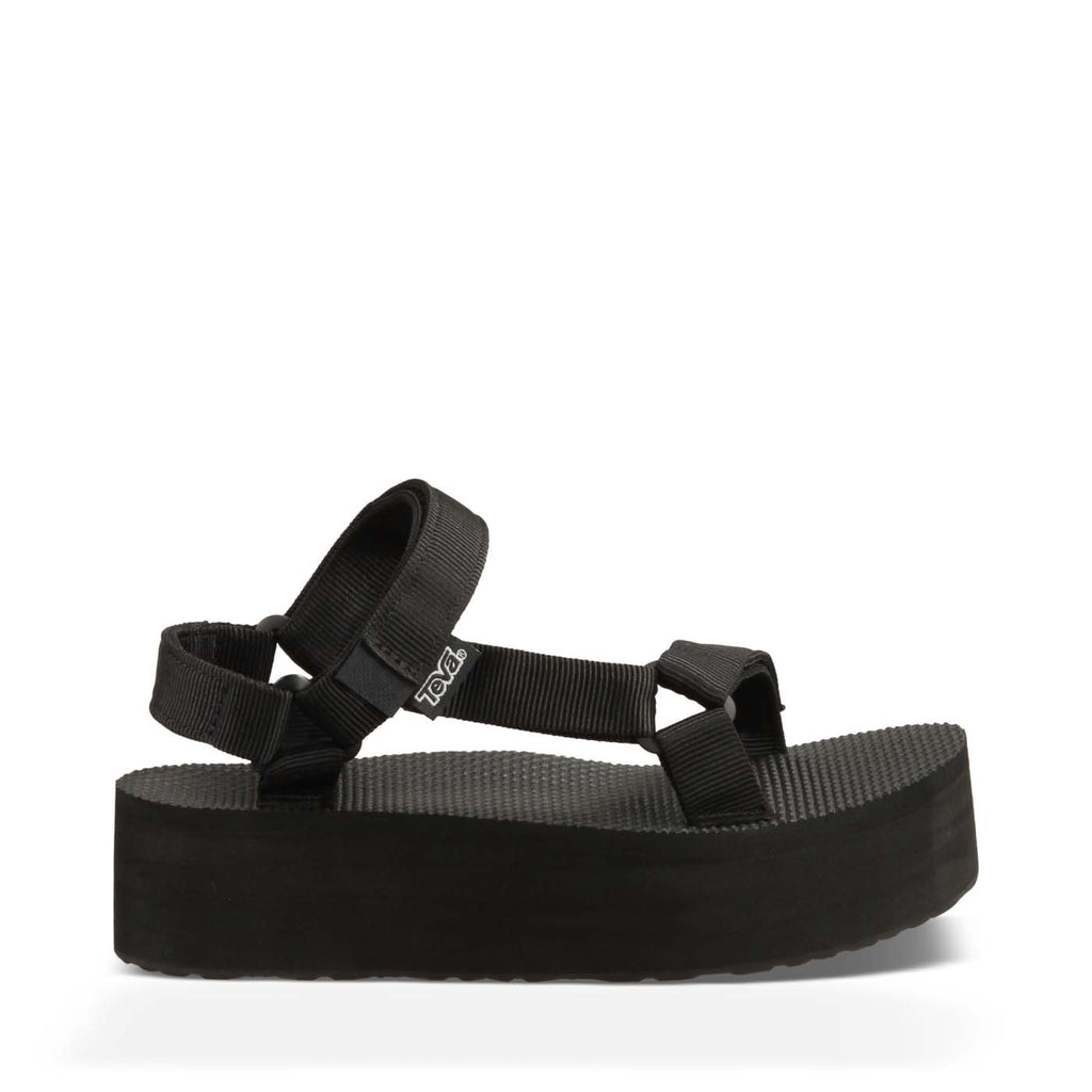 black platform tevas