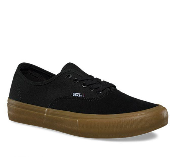 black gum vans authentic