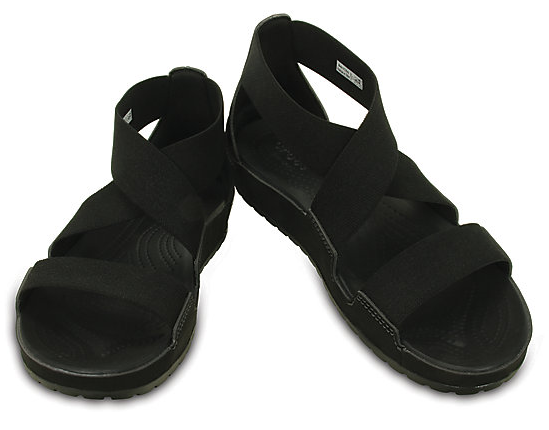 crocs strap sandals