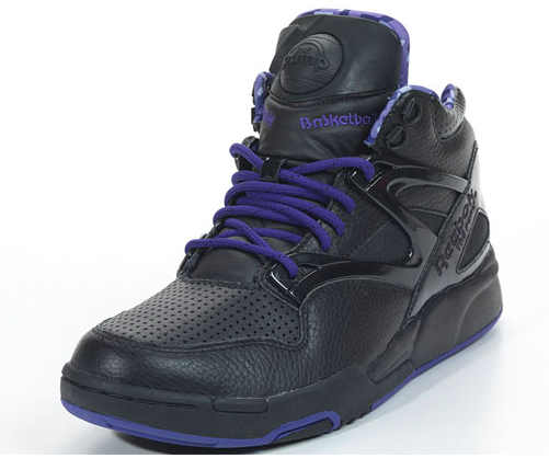 reebok pump black purple