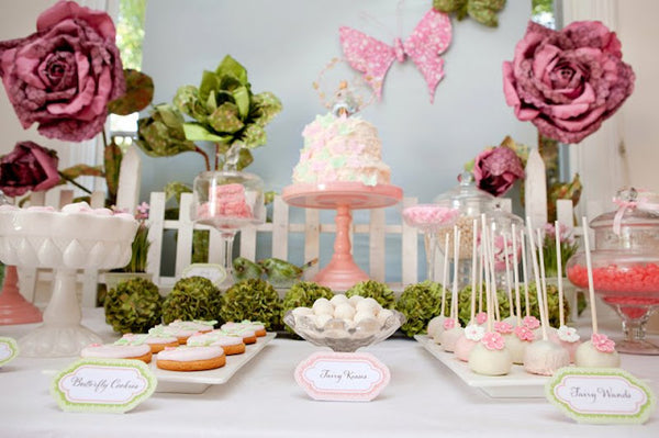 Kara's Party Ideas Pastel Garden Birthday Party