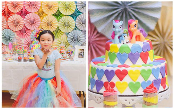 Kara's Party Ideas Rainbow Themed Birthday Party