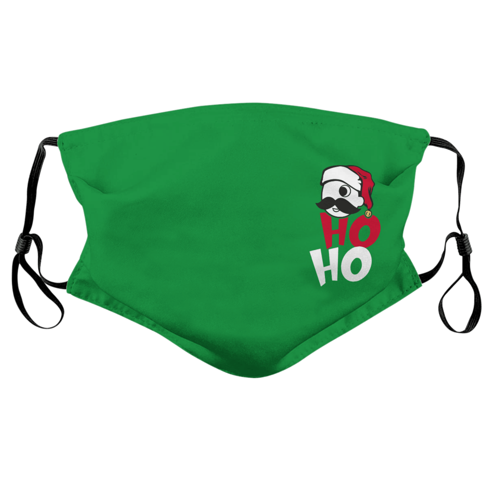 Side Boh Ho Ho V3.0 (Green) / Face Mask - Route One Apparel