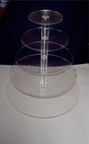 5 Tier - Clear Cupcake Stand