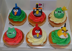 Angry Bird Cupcakes