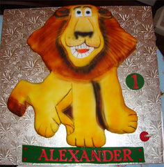 3D Lion Cake
