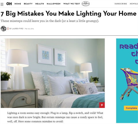 7 big mistakes you make lighting your home