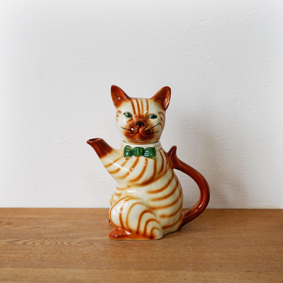 ヴィンテージCat teapot 猫型ティーポット Animals & Co.社 bpbd