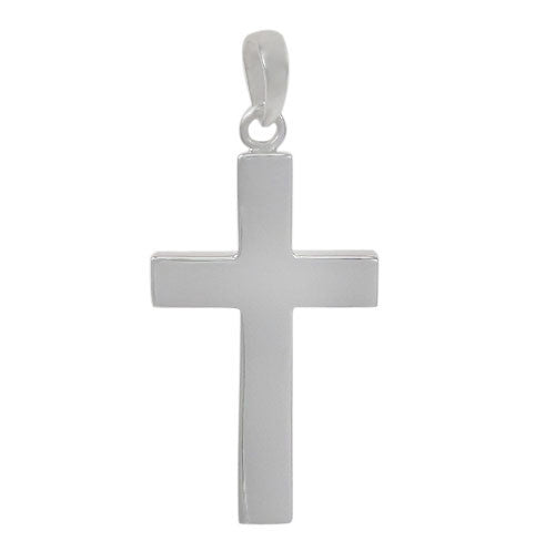 925 Sterling Silver Small Latin Cross Pendant 
