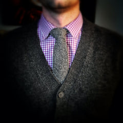 lvj grey donegal tweed