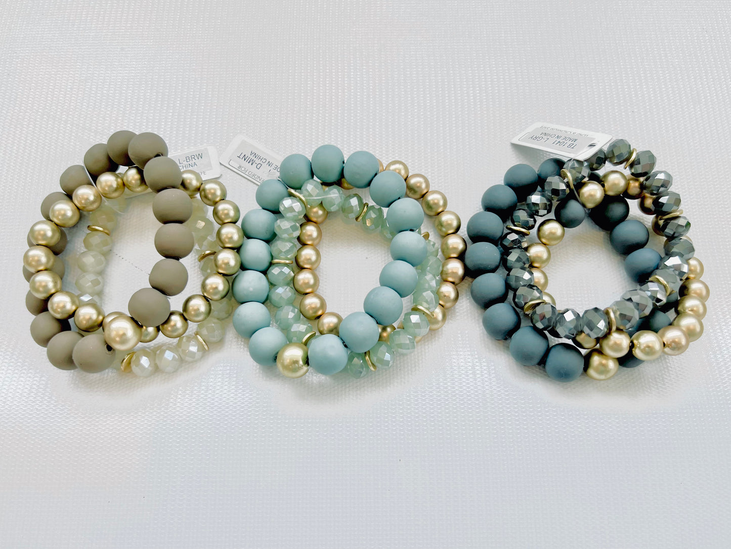 3 Strand Mix Medium Bracelet