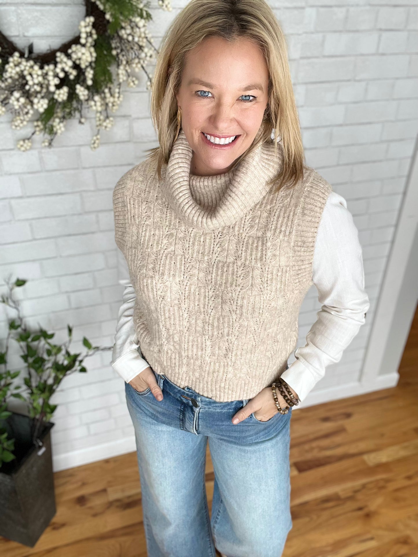 Marlene Top - Oatmeal