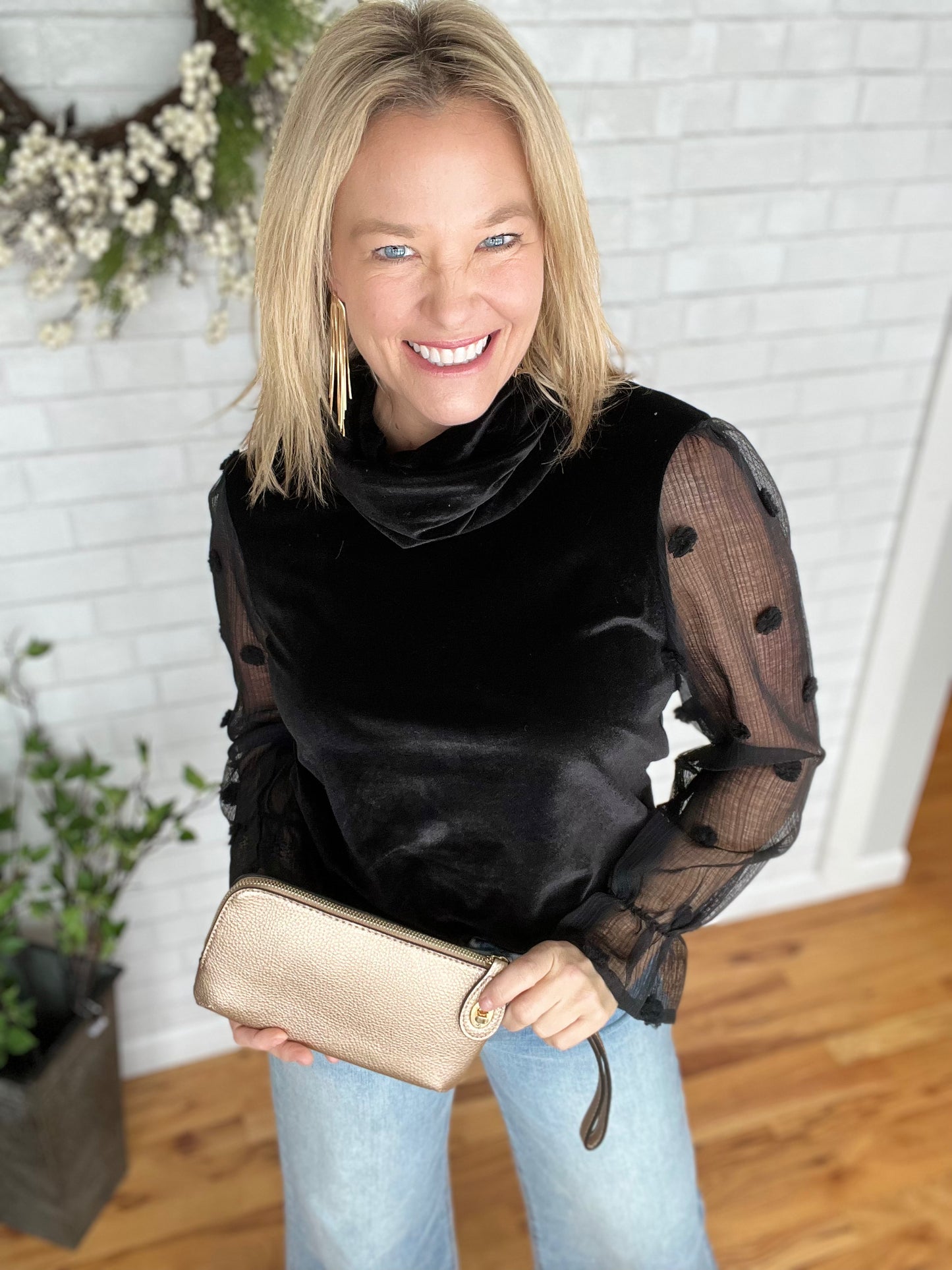 Vivi Velvet Top