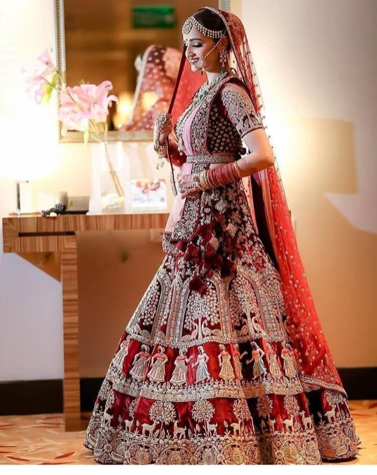 beautiful bridal lehengas