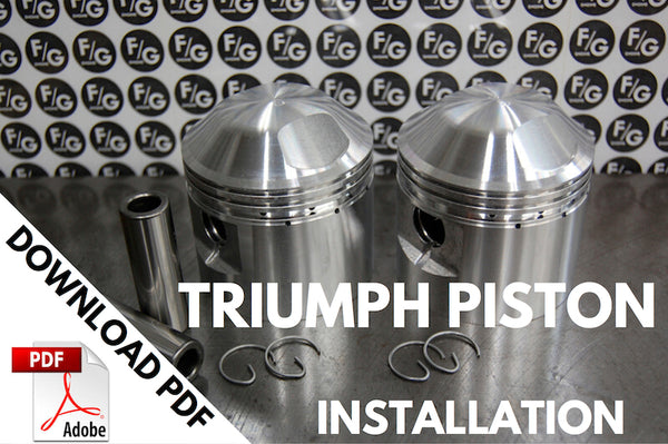 Triumph 650 piston installation instructions