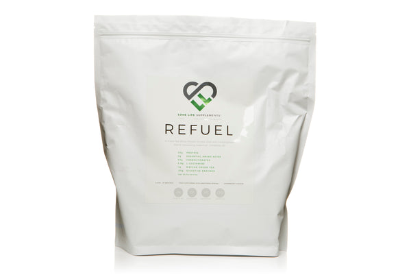 Love Life Supplements Refuel post workout protein shake - best supplements for muscle recovery