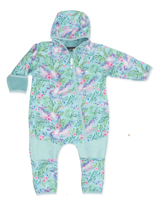THERM COSY DRI ONESIE UNICORN GARDEN