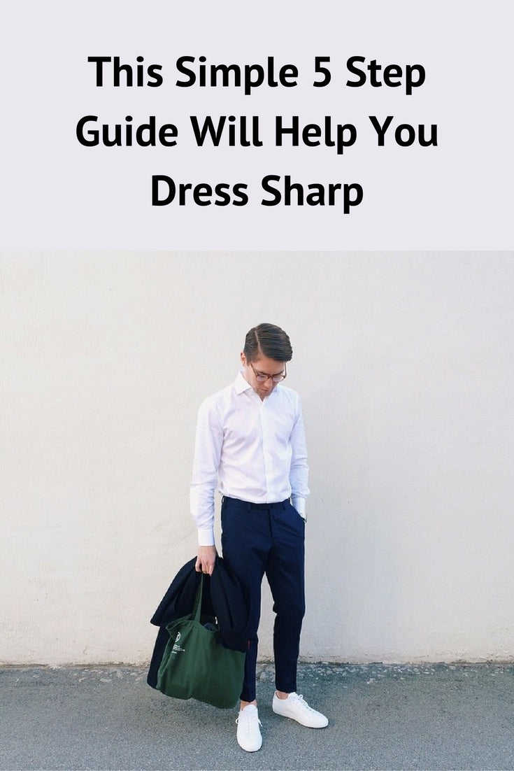 how to dress sharp for men