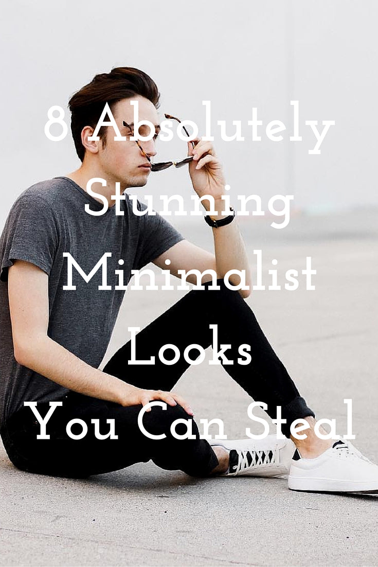 Minimal Street Style For Men