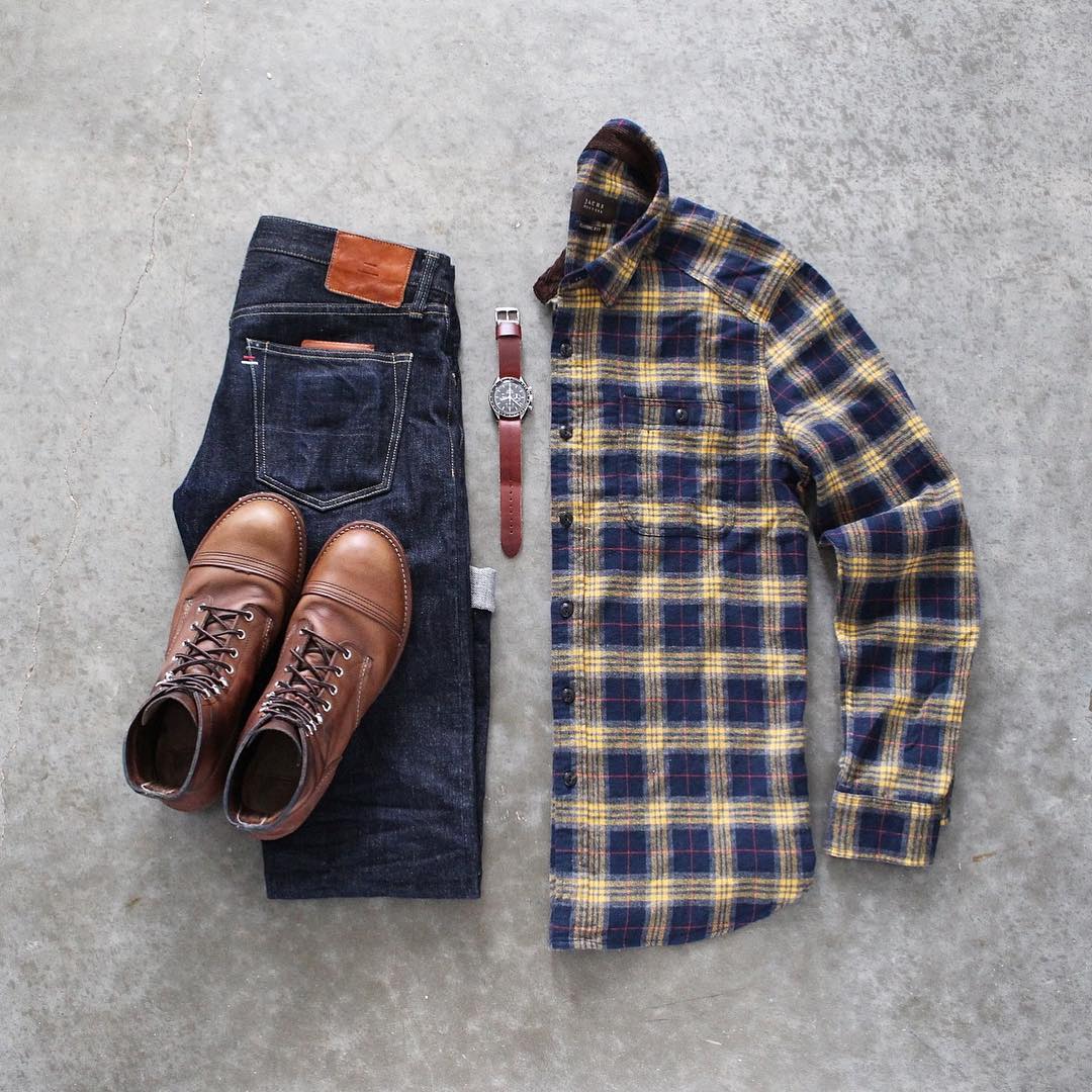 Check shirt outfits for men. How to wear check shirts for men. #check #shirts #mens #fashion #street #style #outfit #grids
