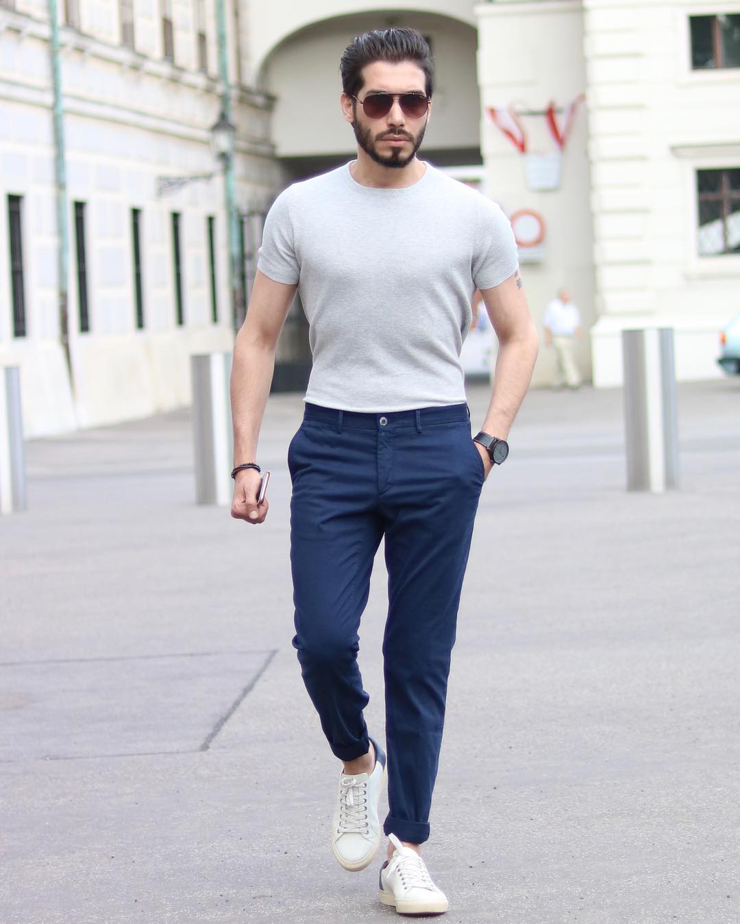 5 Pants & T-shirt Outfits For Men #casualstyle #mensfashion #pantsandtshirt #streetstyle