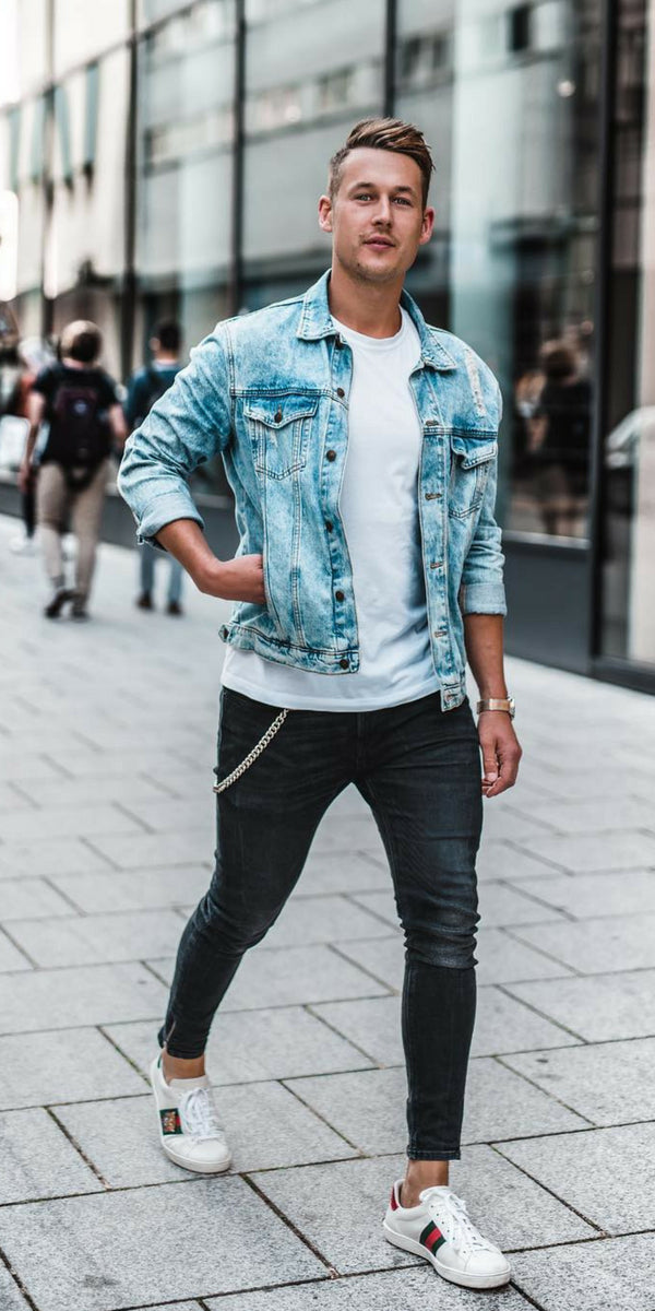 Love black jeans? Then you are going to love these 5 amazing black jeans outfits for men. #black #jeans #denim #outfit #ideas #mens #fashion #street #style