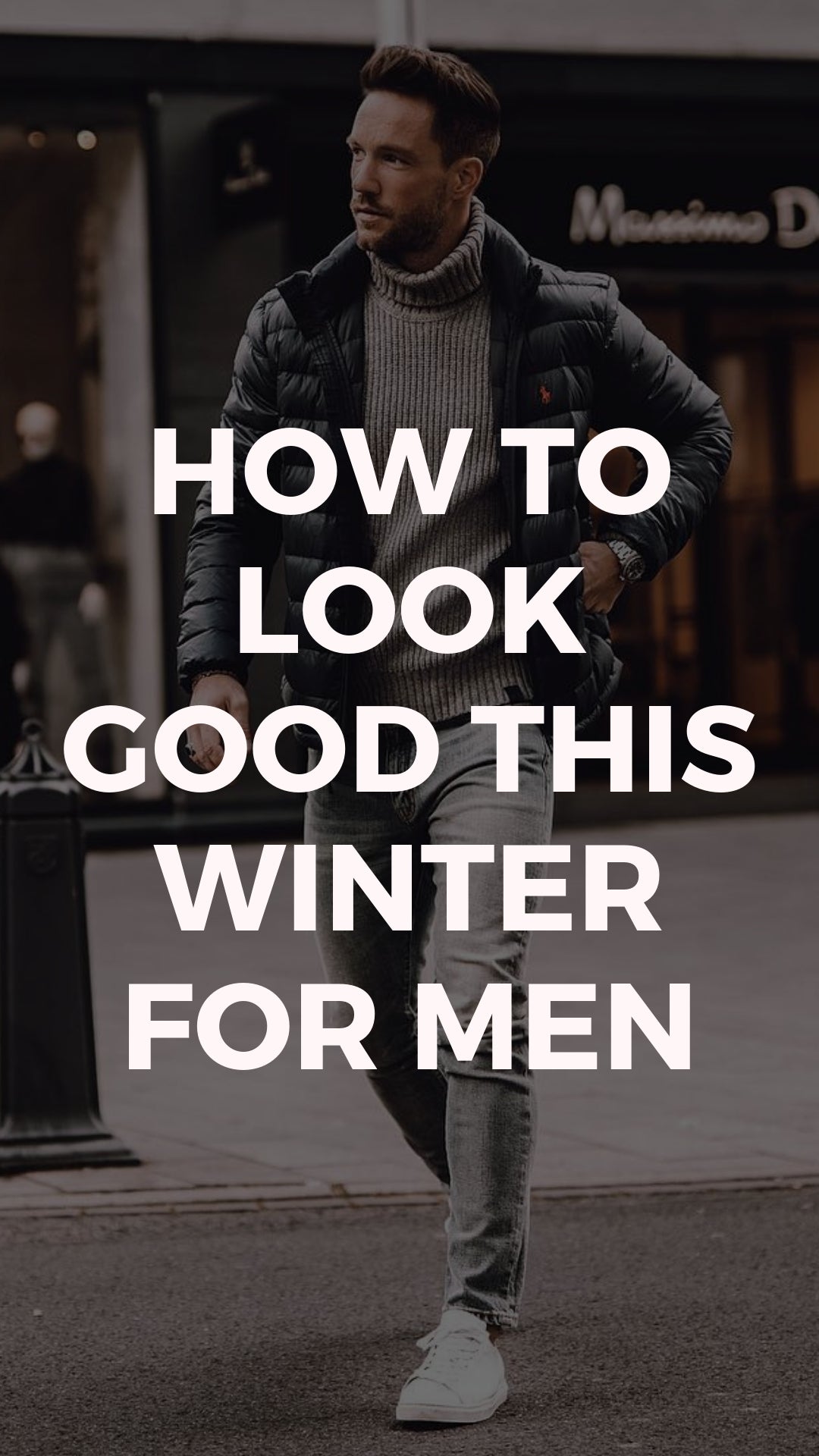 5 coolest winter outfits for men #winter #style #fallstyle #mens #fashion #street #style