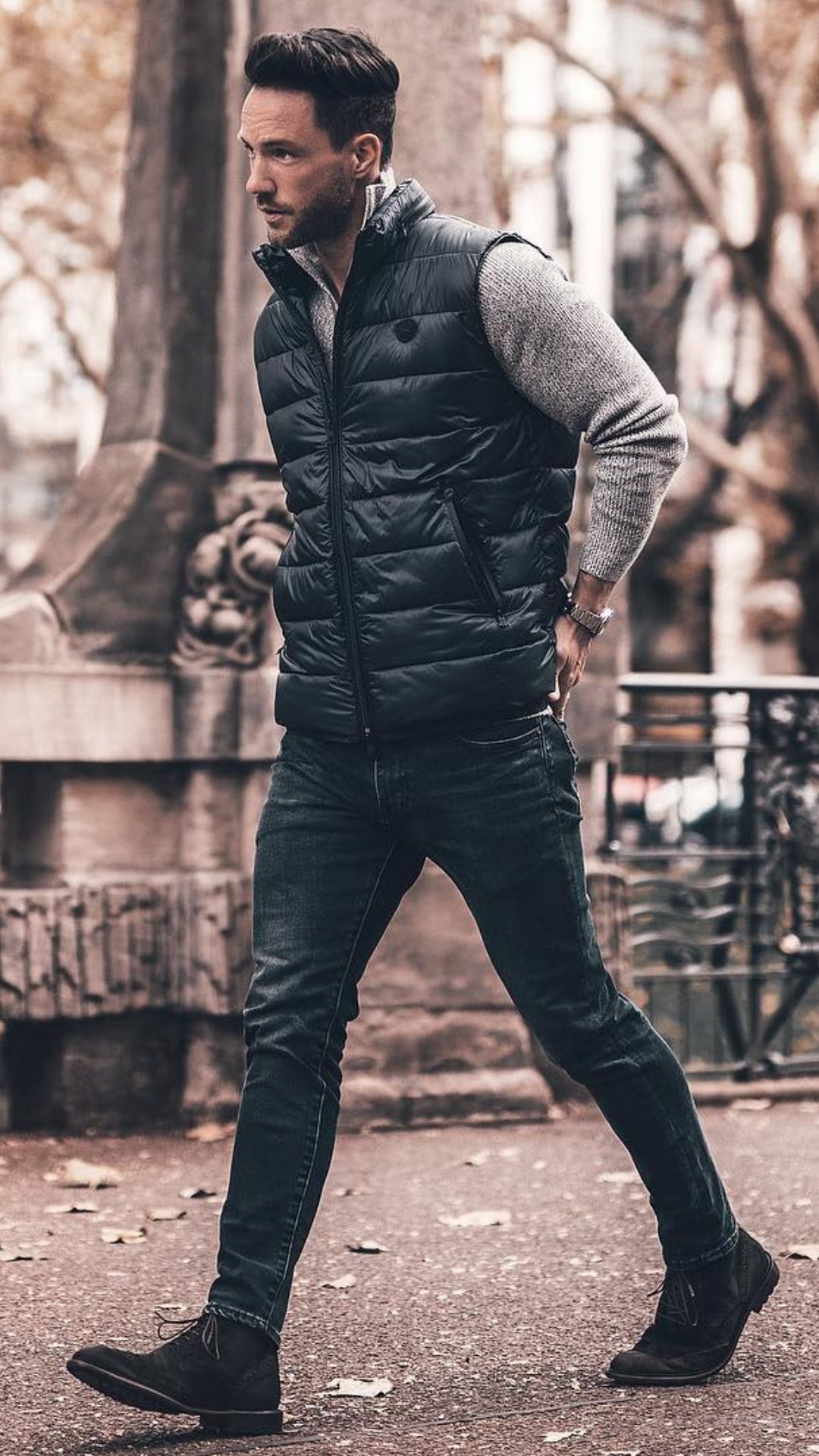 5 coolest winter outfits for men #winter #style #fallstyle #mens #fashion #street #style