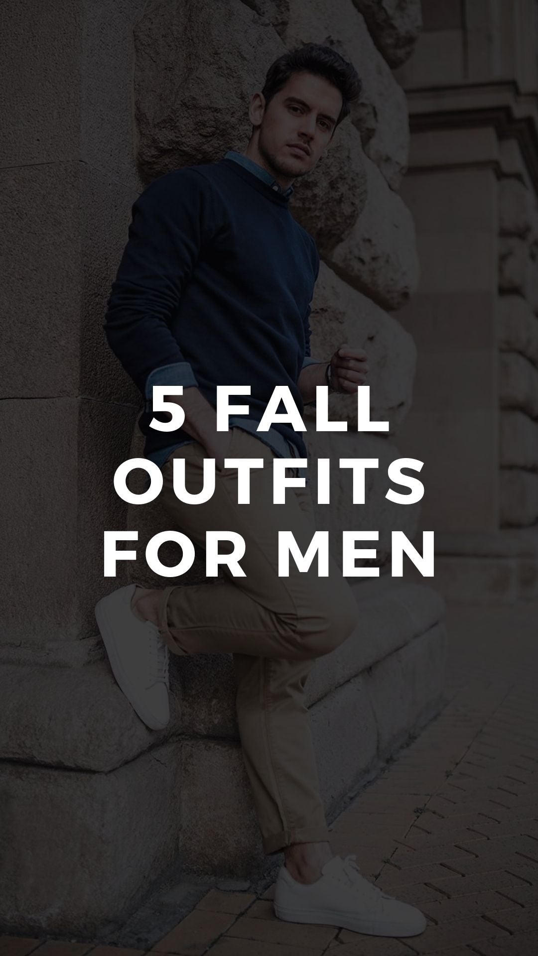 5 Dapper Fall Outfits For Young Guys #falloutfits #fallstyle #mensfashion