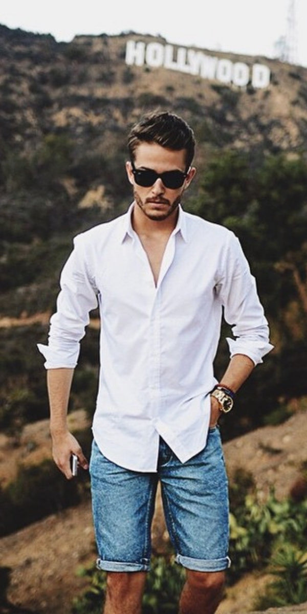 Looking for some amazing summer travel outfits for men? Look no further. We've curated 5 amazing travel outfits to help you look good. #travel #outfits #street #style #mens #fashion