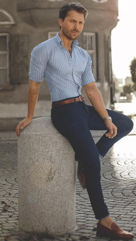 5 Outfits To Looking Great In Shirts #shirt #outfits #mensfashion #streetstyle