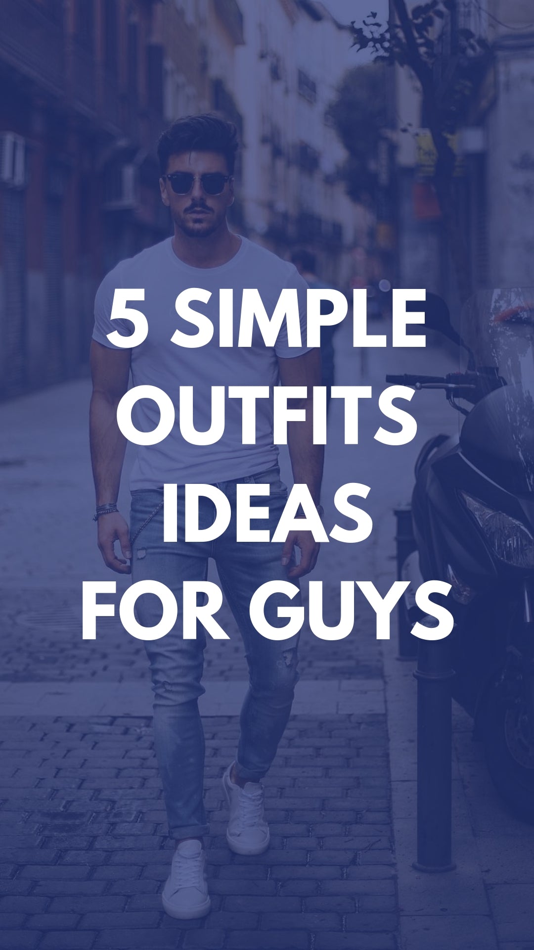 5 Simple Casual Outfits For Men #simple #casualstyle #streetstyle