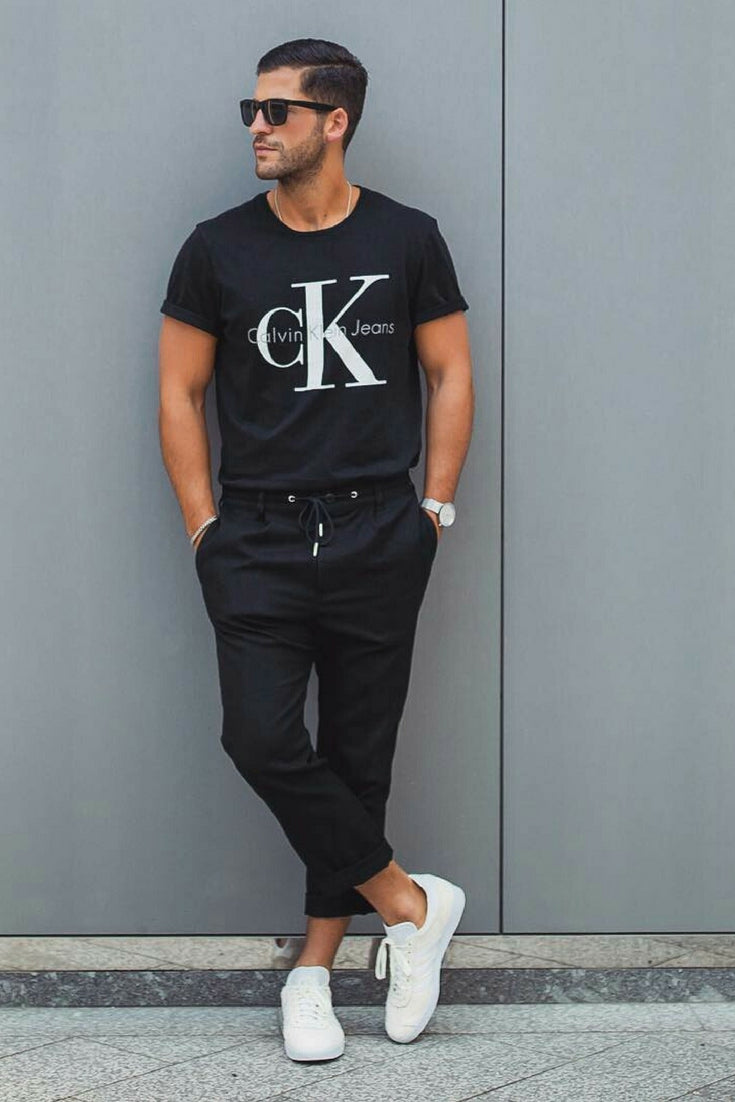 Love wearing all black outfits? Then you are going to love these amazing all black outfit ideas #mensfashion #fashion #allblack