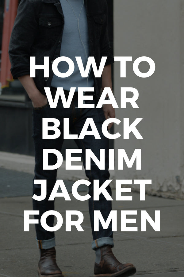 Love to wear black denim jacket? Then you are going to love these amazing black denim jacket outfits for men. #blackdenimjacket #denim #jacket #mensfashion #outfits #menswear #streetstyle #outfitideas