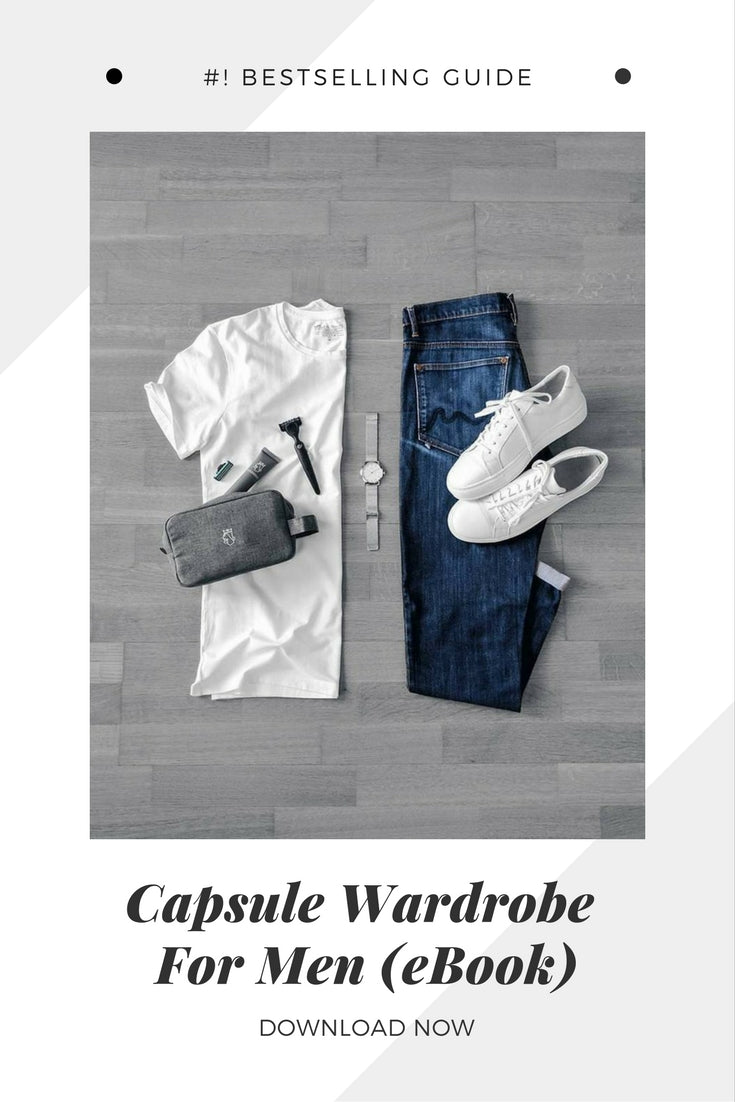 Capsule Wardrobe For Men (eBook) #capsulewardrobe #mensfashion #fashion