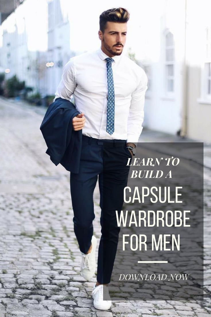 Capsule Wardrobe For Men (eBook) #capsulewardrobe #mensfashion #fashion