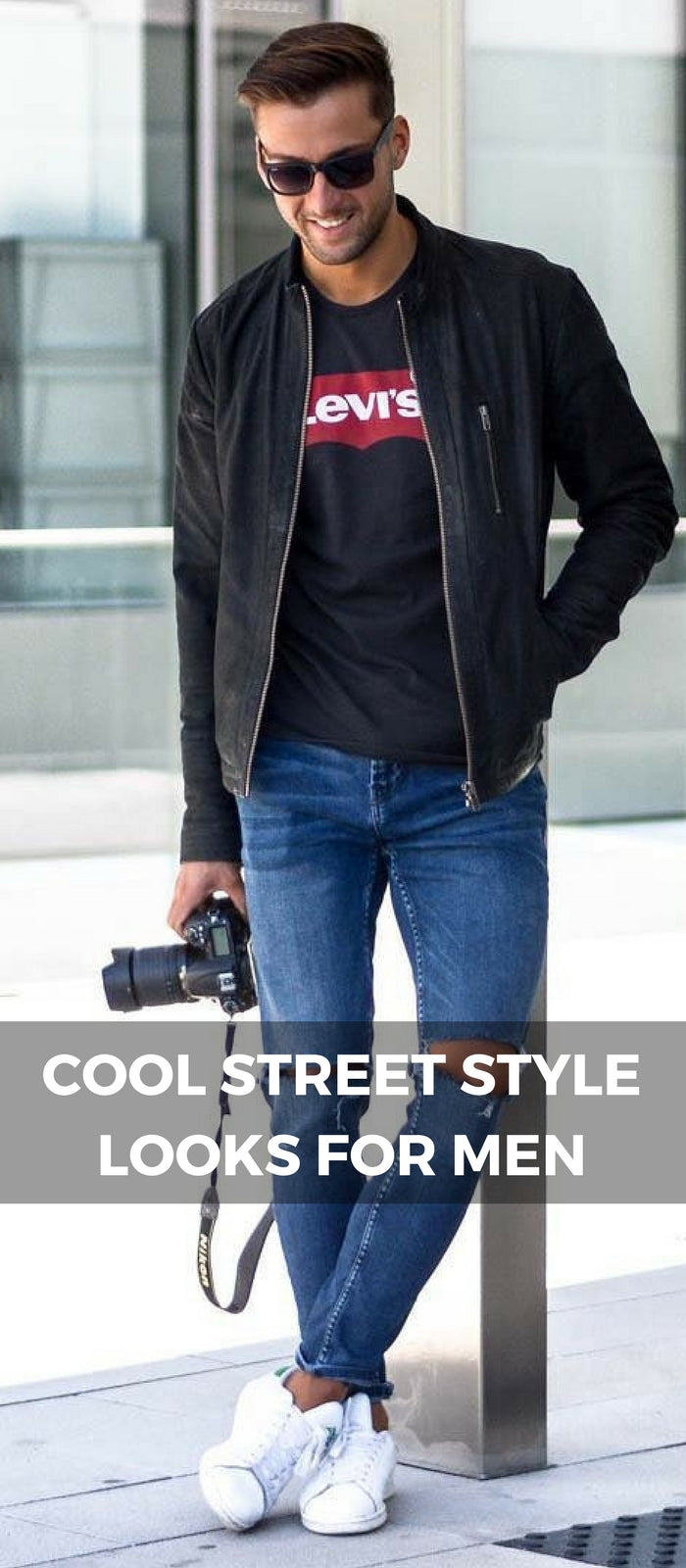Street style looks for men
