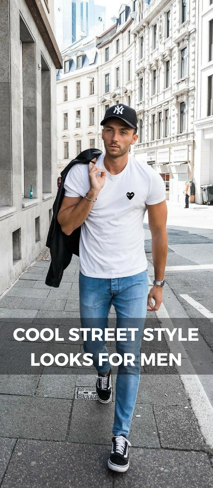Street style looks for men