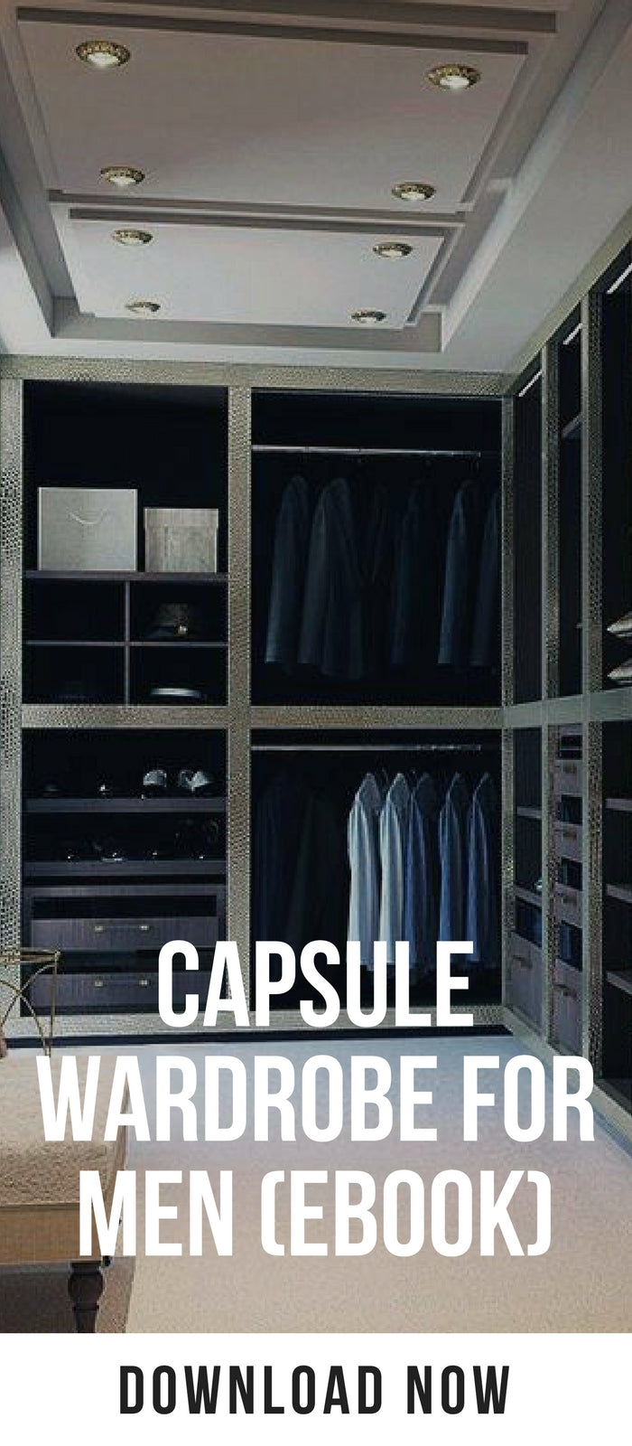 Capsule Wardrobe For Men (eBook) #capsulewardrobe #mensfashion #fashion