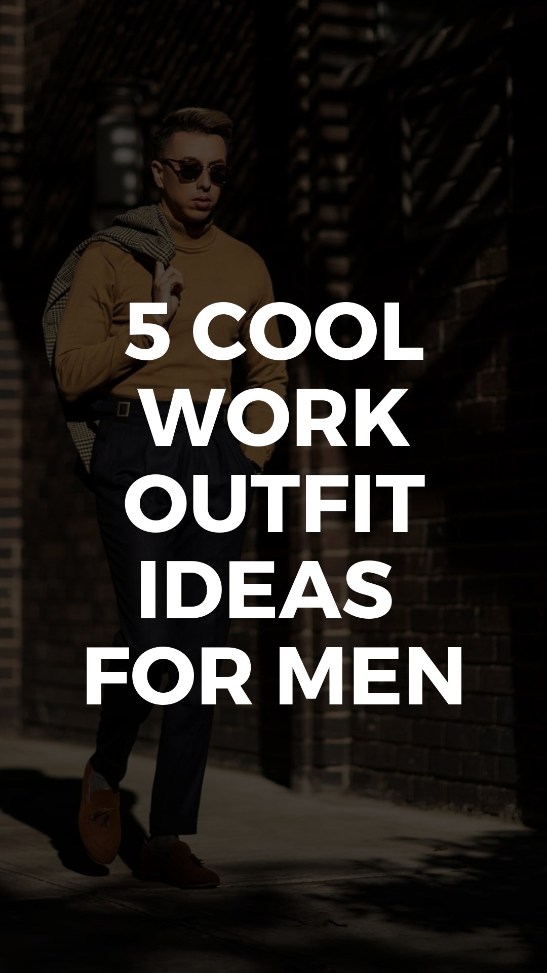 This Is Where I Go For Truly Edgy Work Outfit Ideas #workwear #businesscasual #outfits #mensfashion #streetstyle