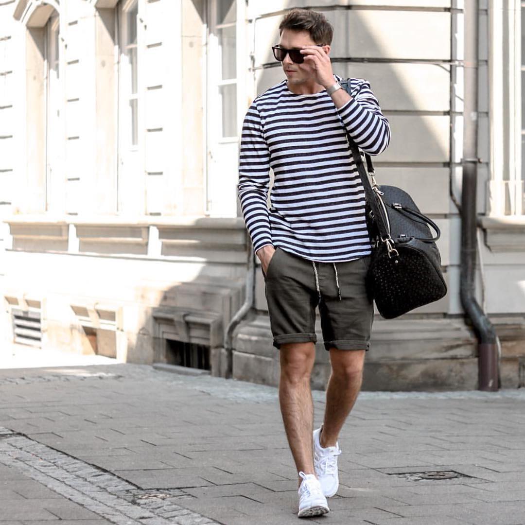 How To Wear Stripe t shirt for men