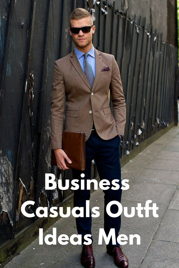 business casuals for men