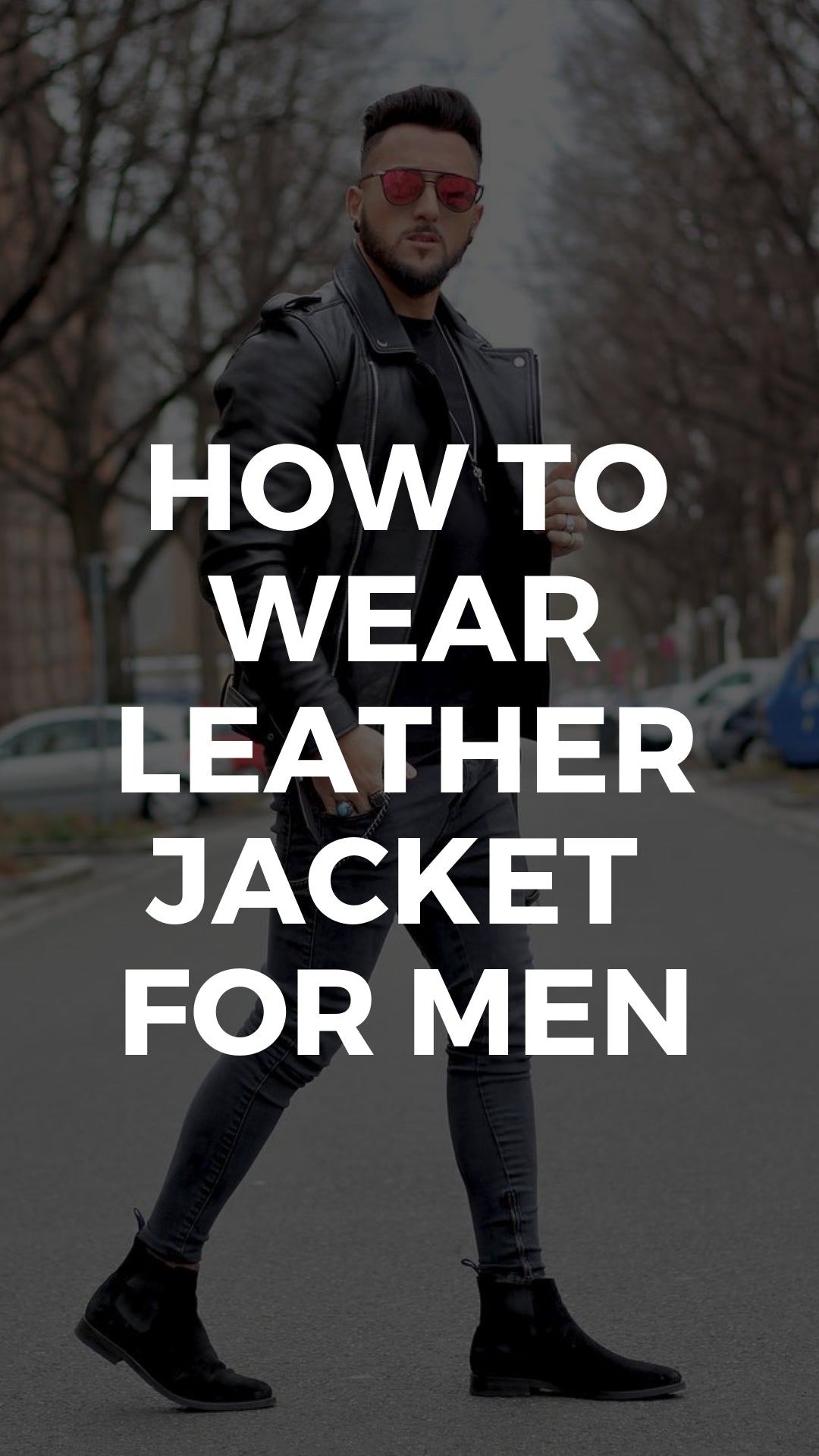 5 Leather Jacket Outfits You Haven't Seen Yet #leather #jacket #outfits #mens #fashion