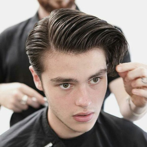 Long comb over hairstyle for men 2018 