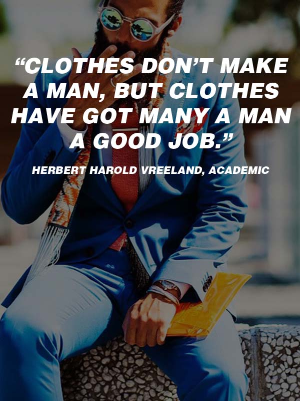 Men's Fashion Quotes