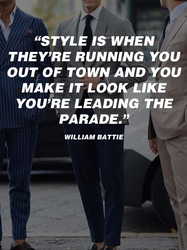 Men's Fashion Quotes