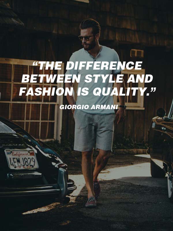 Men's Fashion Quotes