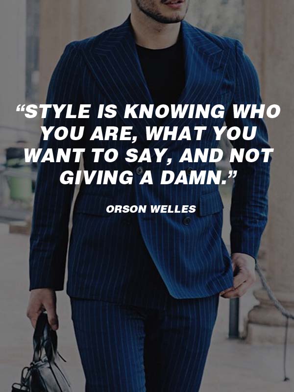 Men's Fashion Quotes