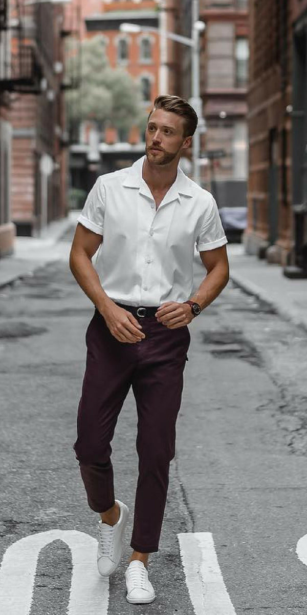 Want to look sharp in simple outfits? Look no further. Check out these 5 simple outfits I've curated for you today. #simple #outfits #mens #fashion #street #style #minimalist