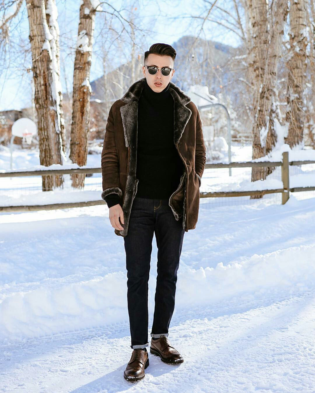 winter street style looks for men